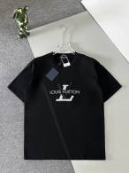 LV Short Round Collar T-shirt S-XL (122)