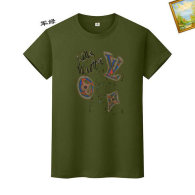 LV Short Round Collar T-shirt S-XXXXL (98)