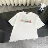 LV Short Round Collar T-shirt S-XL (76)