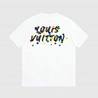 LV Short Round Collar T-shirt XS-L (263)