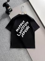 LV Short Round Collar T-shirt M-XXXL (39)