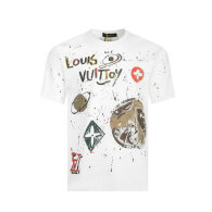 LV Short Round Collar T-shirt XS-L (455)
