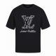 LV Short Round Collar T-shirt S-XL (143)