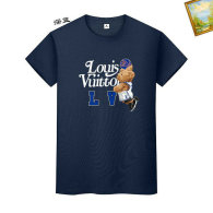 LV Short Round Collar T-shirt S-XXXXL (52)
