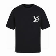 LV Short Round Collar T-shirt S-XL (137)