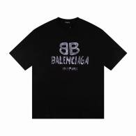 Balenciaga Short Round Collar T-shirt S-XL (271)