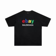 Balenciaga Short Round Collar T-shirt S-XXL (102)