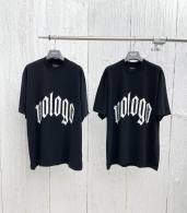 Balenciaga Short Round Collar T-shirt S-XXL (89)