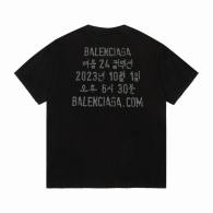 Balenciaga Short Round Collar T-shirt S-XL (289)
