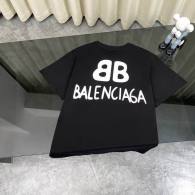 Balenciaga Short Round Collar T-shirt XS-L (37)