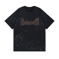 Balenciaga Short Round Collar T-shirt XS-L (85)
