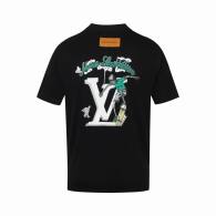 LV Short Round Collar T-shirt XS-L (372)