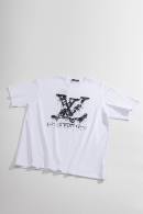 LV Short Round Collar T-shirt S-XL (167)