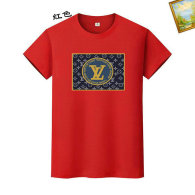 LV Short Round Collar T-shirt S-XXXXL (121)