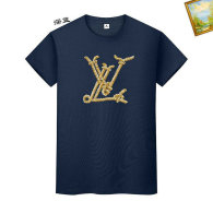 LV Short Round Collar T-shirt S-XXXXL (30)
