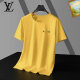 LV Short Round Collar T-shirt S-XXXXL (2)