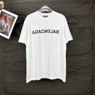 Balenciaga Short Round Collar T-shirt S-XXL (26)