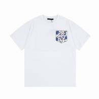 LV Short Round Collar T-shirt XS-L (330)