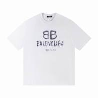 Balenciaga Short Round Collar T-shirt S-XL (270)
