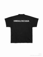 Balenciaga Short Round Collar T-shirt S-XL (285)