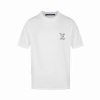 LV Short Round Collar T-shirt XS-L (393)