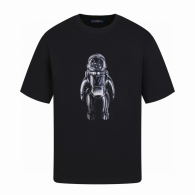 LV Short Round Collar T-shirt S-XL (181)