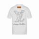 LV Short Round Collar T-shirt XS-L (394)