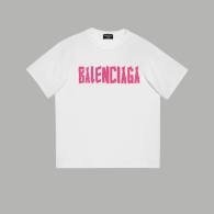 Balenciaga Short Round Collar T-shirt XS-L (130)