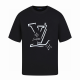 LV Short Round Collar T-shirt S-XL (141)