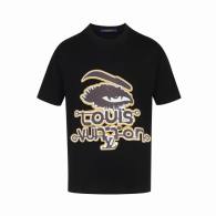 LV Short Round Collar T-shirt XS-L (390)