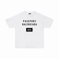Balenciaga Short Round Collar T-shirt S-XXL (109)