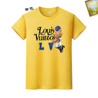 LV Short Round Collar T-shirt S-XXXXL (56)