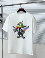 Balenciaga Short Round Collar T-shirt S-XXL (77)