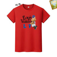 LV Short Round Collar T-shirt S-XXXXL (49)