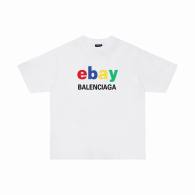 Balenciaga Short Round Collar T-shirt S-XXL (103)