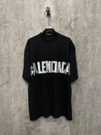 Balenciaga Short Round Collar T-shirt S-L (2)