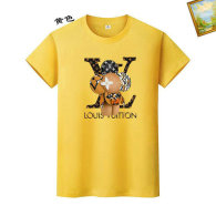 LV Short Round Collar T-shirt S-XXXXL (111)