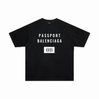 Balenciaga Short Round Collar T-shirt S-XXL (108)
