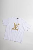 LV Short Round Collar T-shirt S-XL (172)