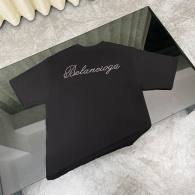 Balenciaga Short Round Collar T-shirt S-XL (191)