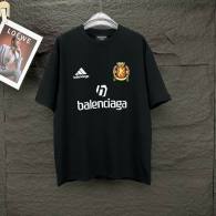 Balenciaga Short Round Collar T-shirt S-XXL (51)