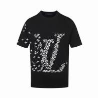 LV Short Round Collar T-shirt XS-L (341)
