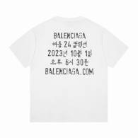 Balenciaga Short Round Collar T-shirt S-XL (287)