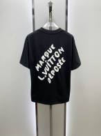 LV Short Round Collar T-shirt M-XXXL (45)