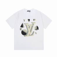 LV Short Round Collar T-shirt XS-L (333)