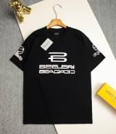 Balenciaga Short Round Collar T-shirt S-XXL (67)