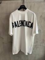 Balenciaga Short Round Collar T-shirt S-XL (321)