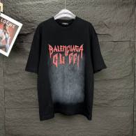 Balenciaga Short Round Collar T-shirt S-XL (206)