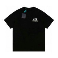 LV Short Round Collar T-shirt XS-L (243)