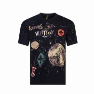 LV Short Round Collar T-shirt XS-L (315)